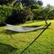 Bliss Hammocks 60" Wide Cotton Rope Hammock w/ Spreader Bar, S Hooks, & Chains, 450 Lbs Capacity (Natural) BH-410 - alternate 2